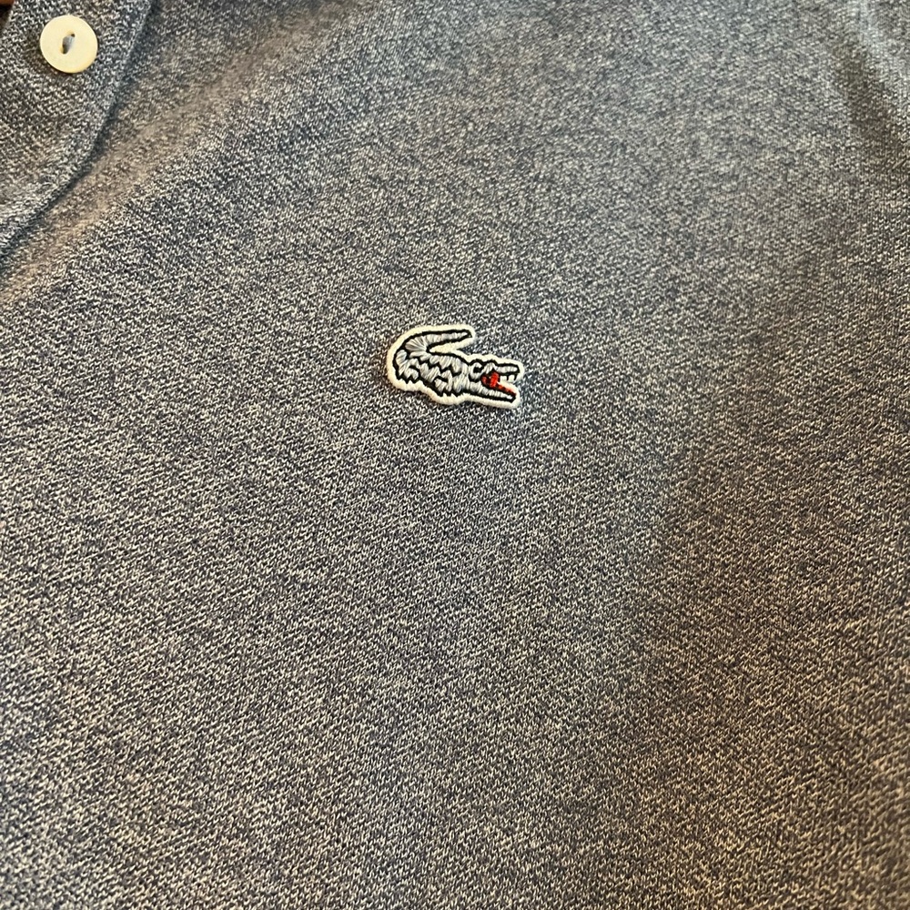 Women Slim Fit Lacoste Polo Shirt - Sz L